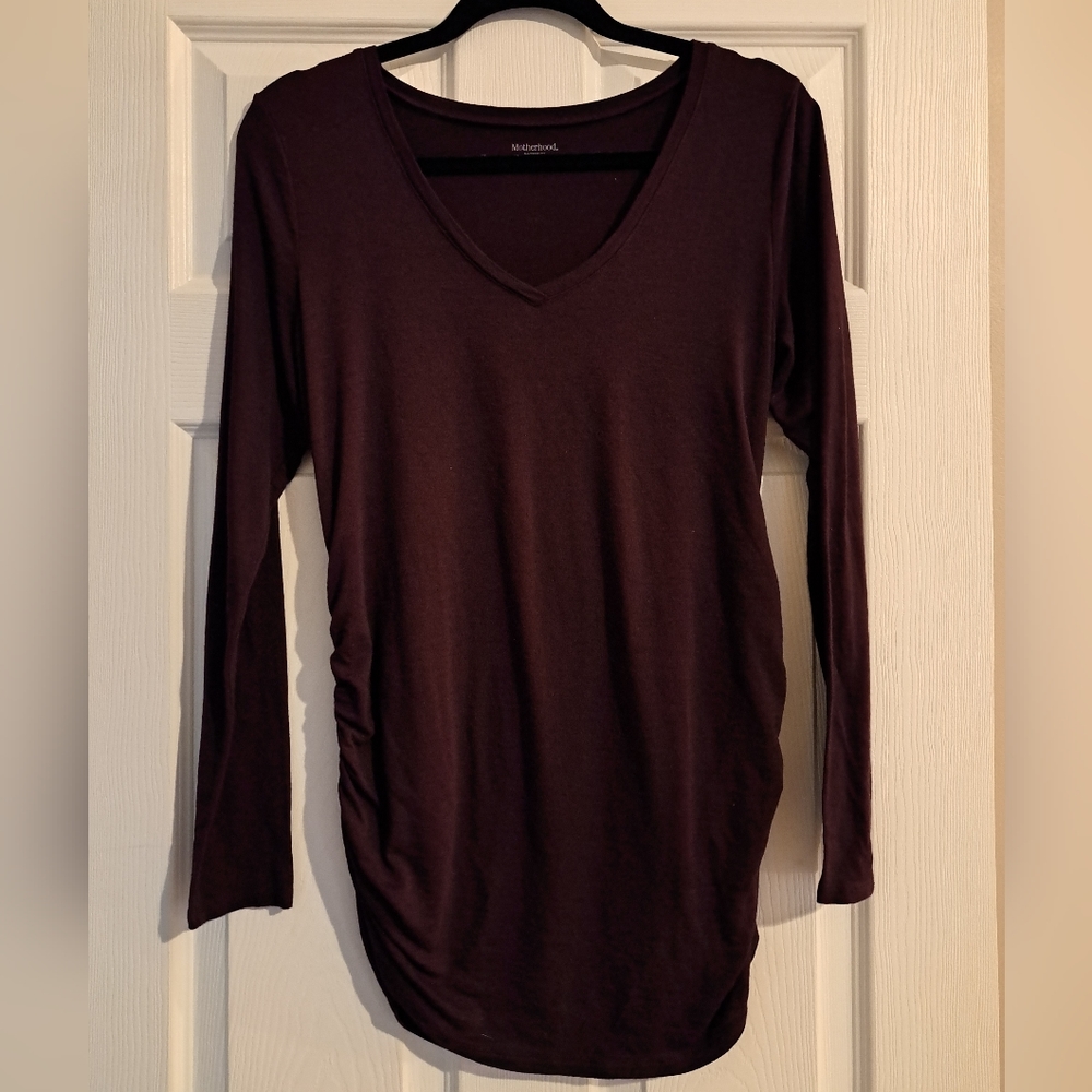 Motherhood Maternity Long Sleeve Shirt